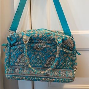 Vera Bradley Weekender Bag “Totally Turq”